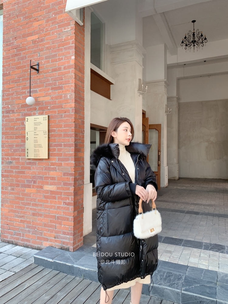 若语 羽绒服拍摄 TMT外景 网红风 图27